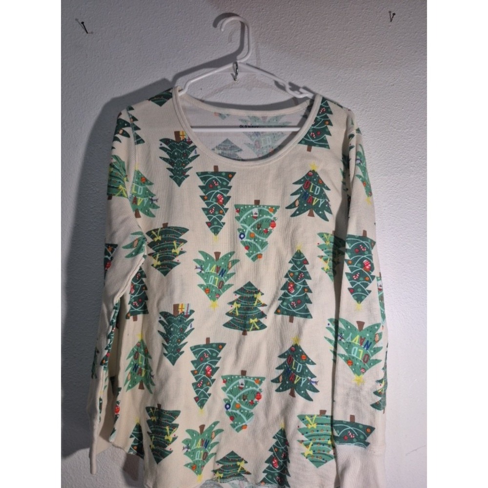 Womens Old Navy vintage Like Thermal PJs XL